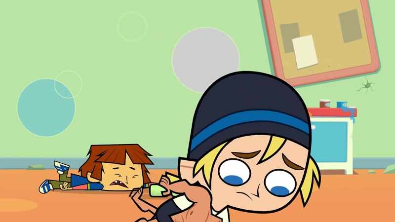 Izzy: (Muffled screams)