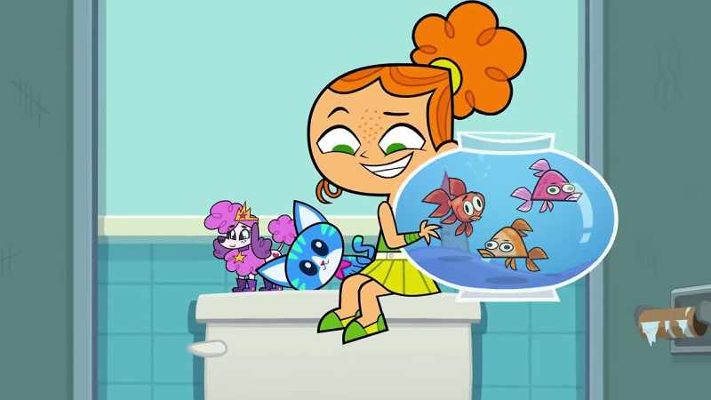 Izzy: Weeeee, welcome to, the flush zone!