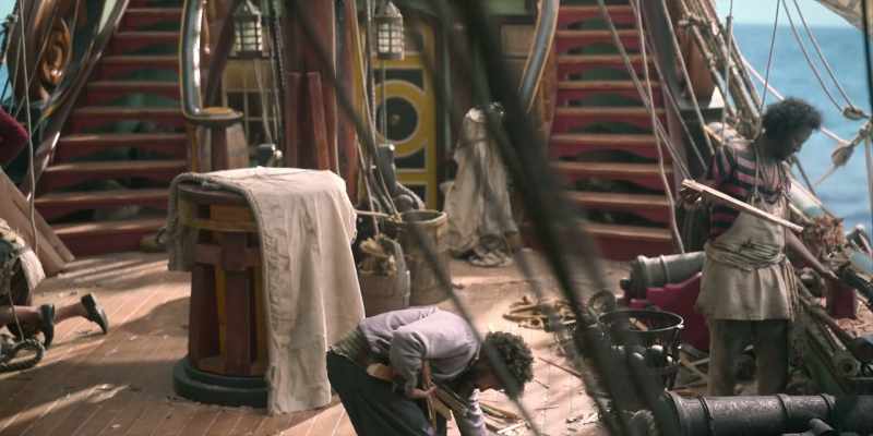 Izzy: Well, the ship sustained some damage in the crossfire