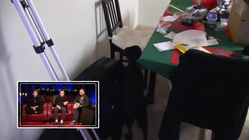 [Jack] It's not the dog's shadow. Nothing is moving