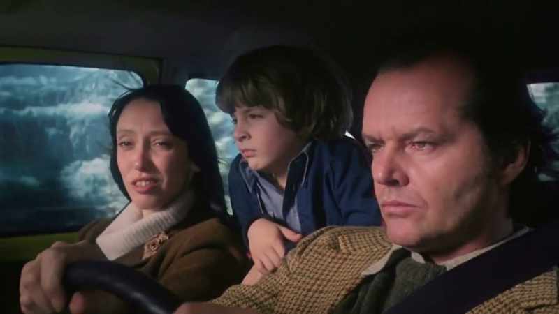 Jack Nicholson plays Jack Torrance