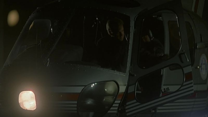 Jack requisitioned a chopper but he didn't log a destination. Where's he going?