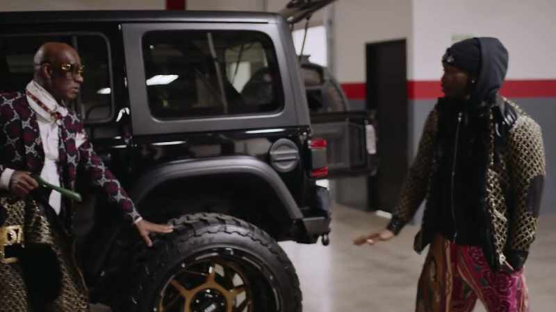 Jacket go with this car. -Yes, absolutely
