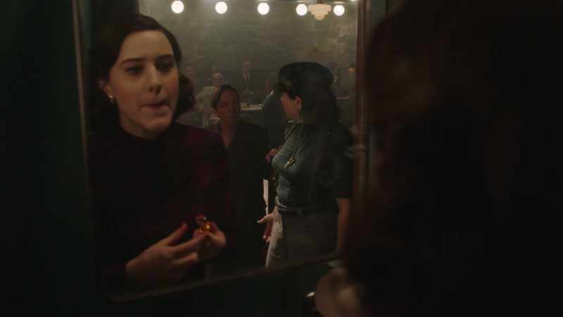 Jackie, how disgusting is the women's room