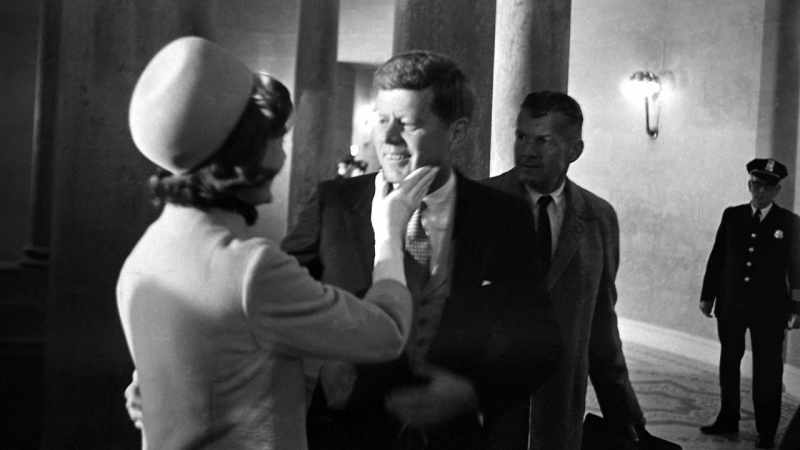 [Jackie Kennedy] And I caught up to him