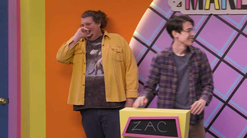 (Jacob and Sam laughing)
