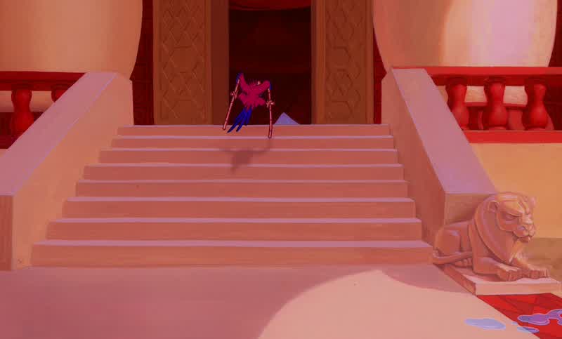 Boy Jafar's gonna be happy to see youExcellent work IagoAh go onNo really On a scale of one to 10 you are an 11Oh Jafar you're too kindI'm embarrassed I'm blushing