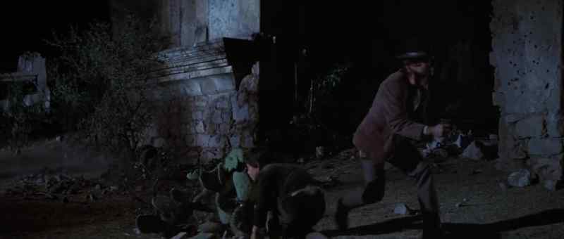 Jake, get out of here. Hide. The stables
