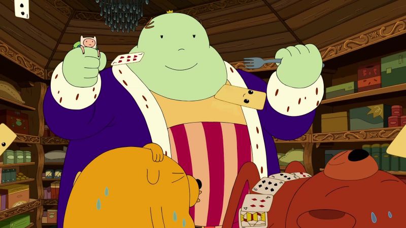 Jake! - Oh! Hey, Finn!
