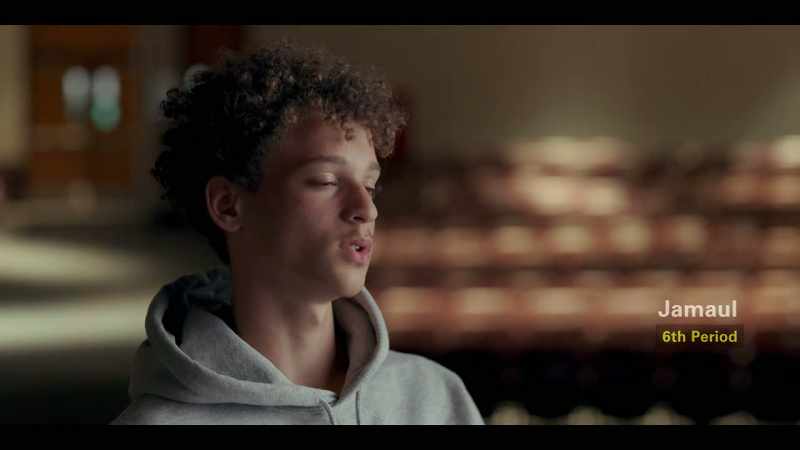 [Jamaul] I was nervous acting because I didn't know
