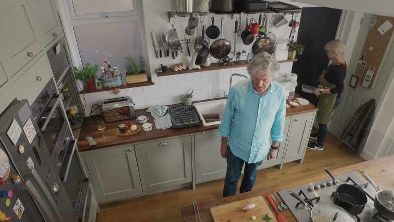 [James] So, lid on pan
