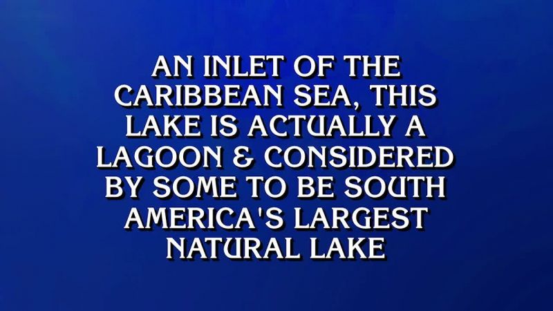 James. - What is Maracaibo?