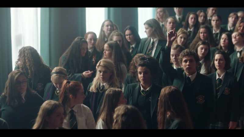 James will be the first ever boy to study here at Our Lady Immaculate College