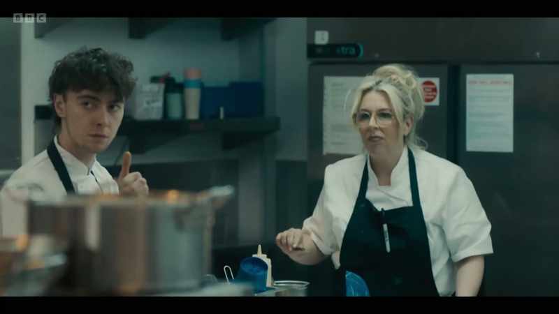 Jamie, I need you between starters and pastry