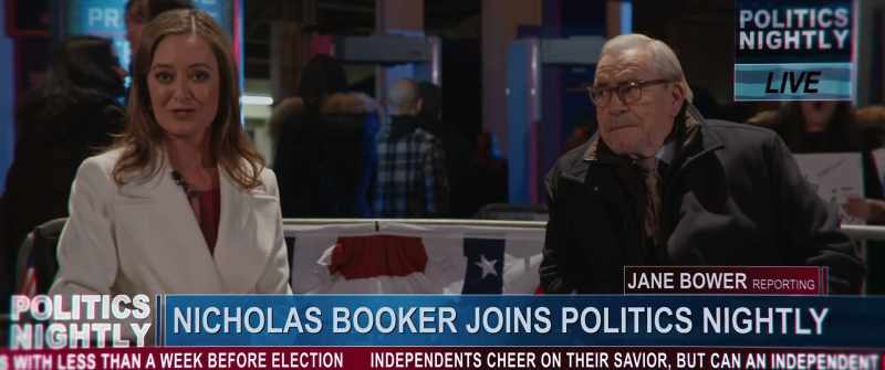 JANE (ON TV): ... by Nicholas Booker, esteemed columnist