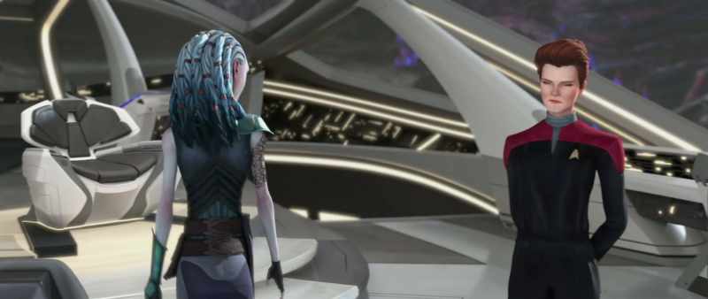 Janeway to Captain R'El, your prisoner is loose