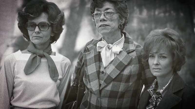 January, 1976, three women driving home one evening