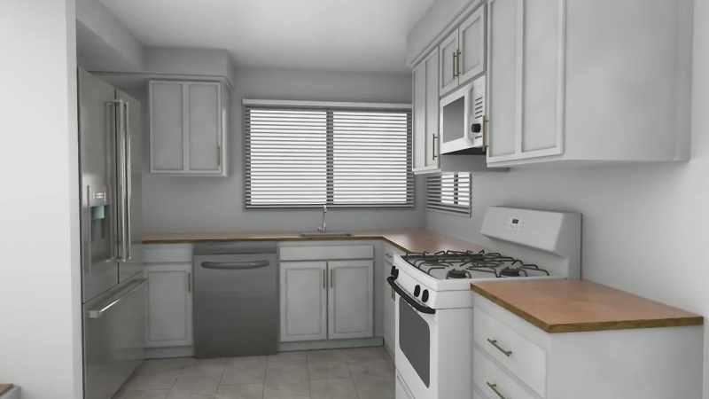 [Jasmine] The first thing we'll do is remove the sink and window