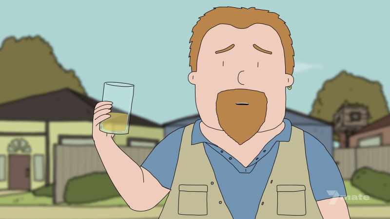 Jason. Finish the lemonade