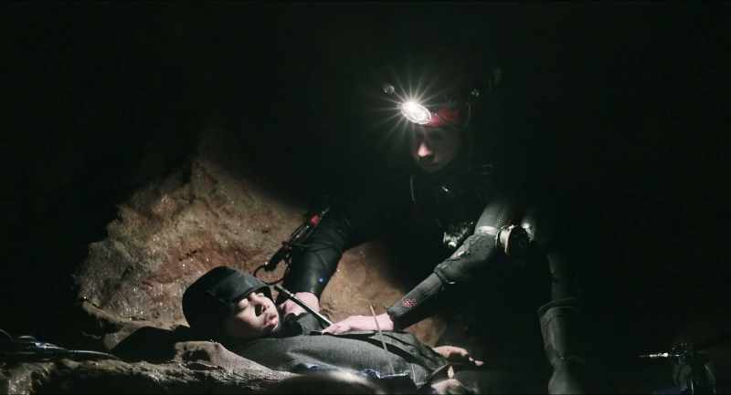 Jason headed into the final section, and then Harry appeared