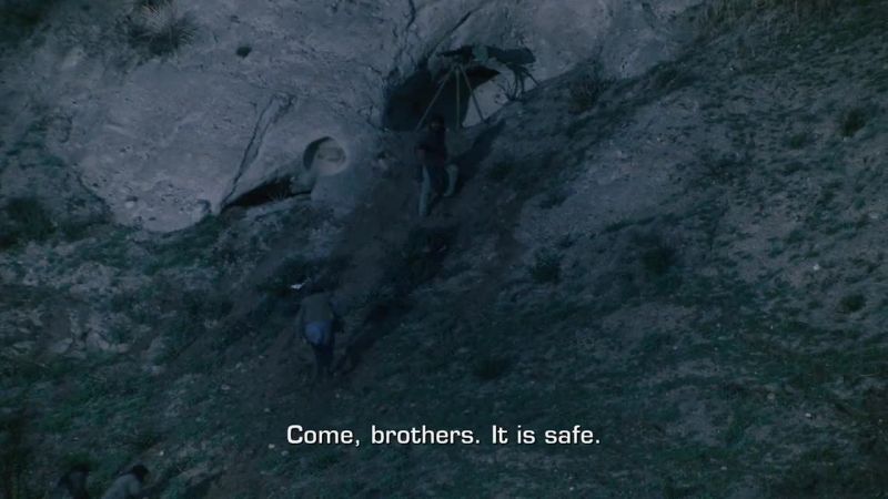 JASON: Okay, here we go. They're heading inside