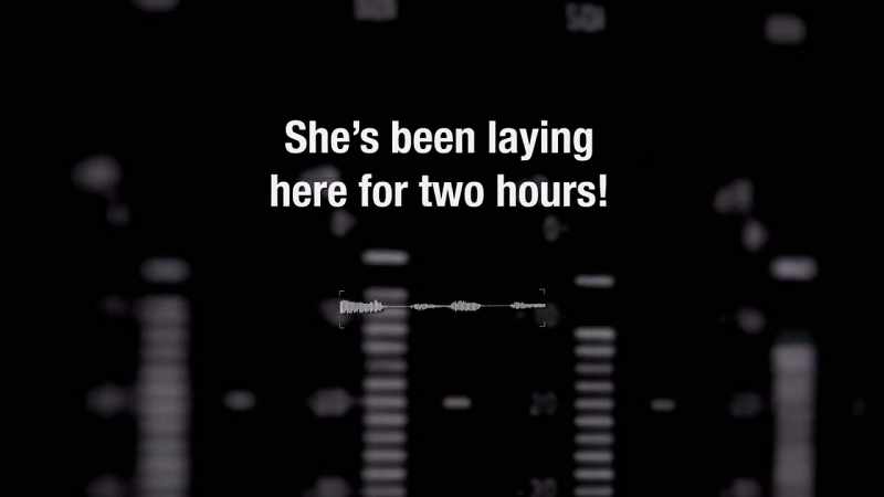 JASON: She's been laying here for two hours!