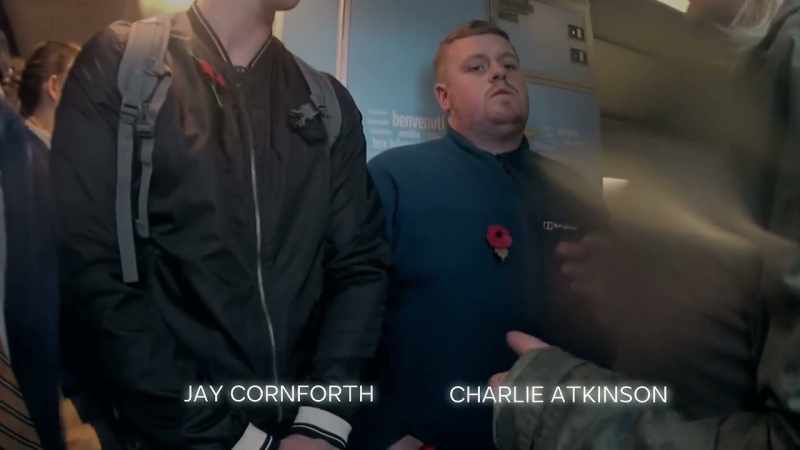 Jay and Charlie, you're both arrested