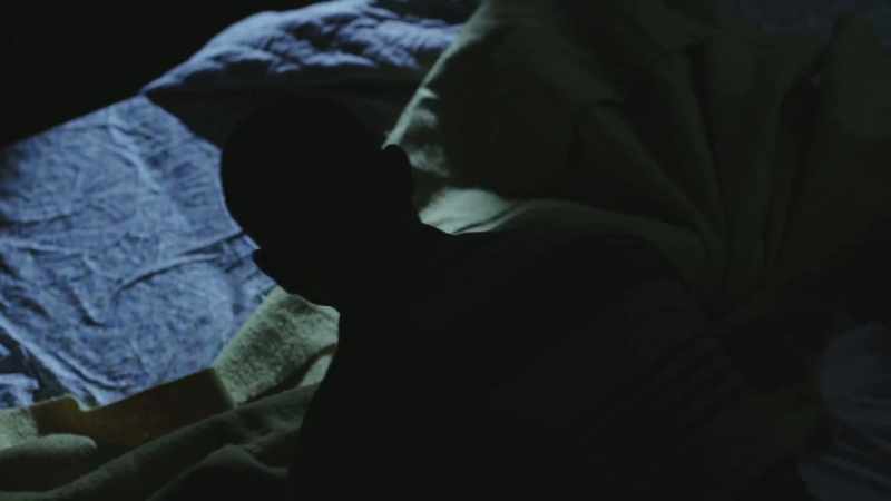 JEFF: He wrapped her up in the items that were there