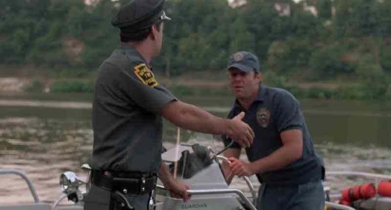 Jeff Schultz. Where's your diver? - He fell off