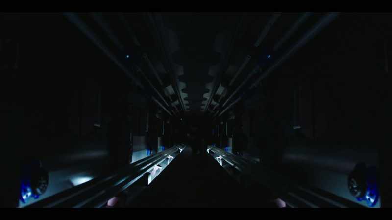Jeffries tube. Elevate the shuttle 200 feet