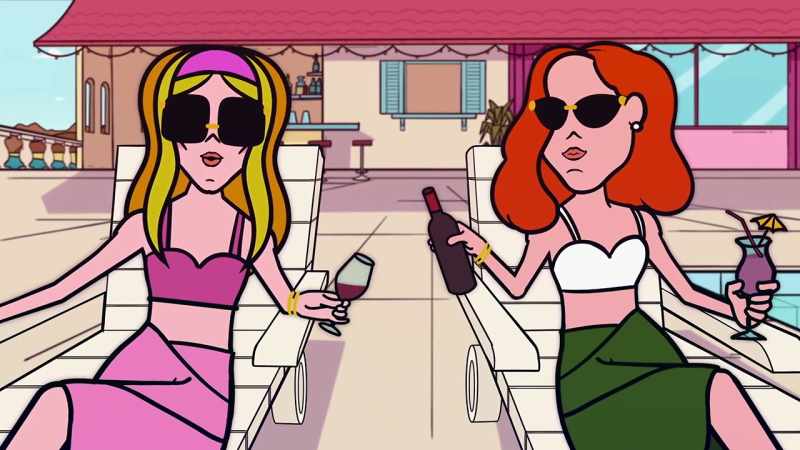 Jemma and Cheryl knew prior to going on holiday