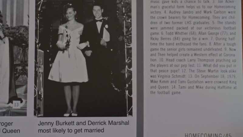 Jenny Burkett and Derrick Marshall