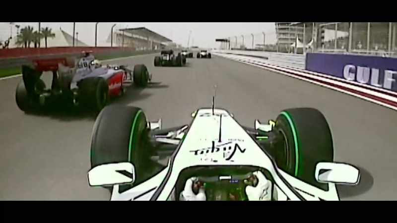 Jenson Button has dropped a bit, but Hamilton's already up into third place