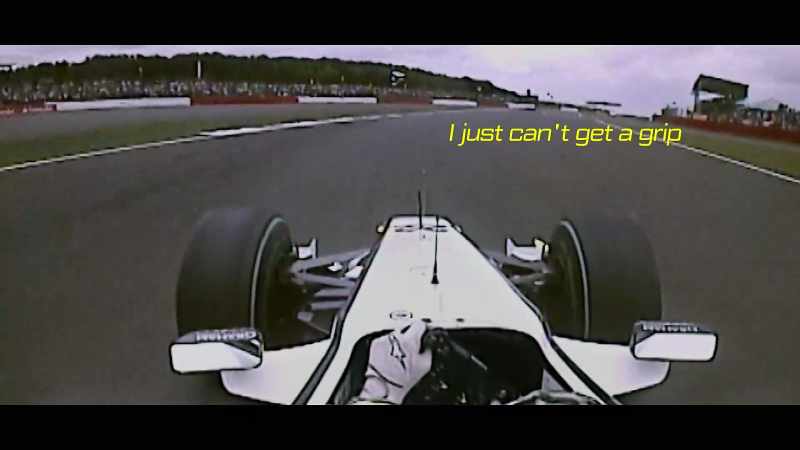 [Jenson on radio]