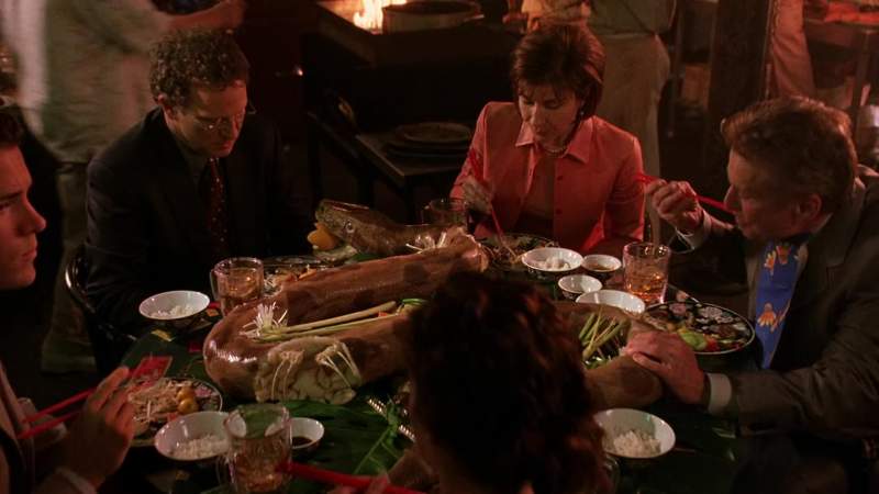 Jer you all right You haven't touched your food