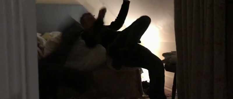 [Jeremy] Joss, stop! Stop! -[thudding]