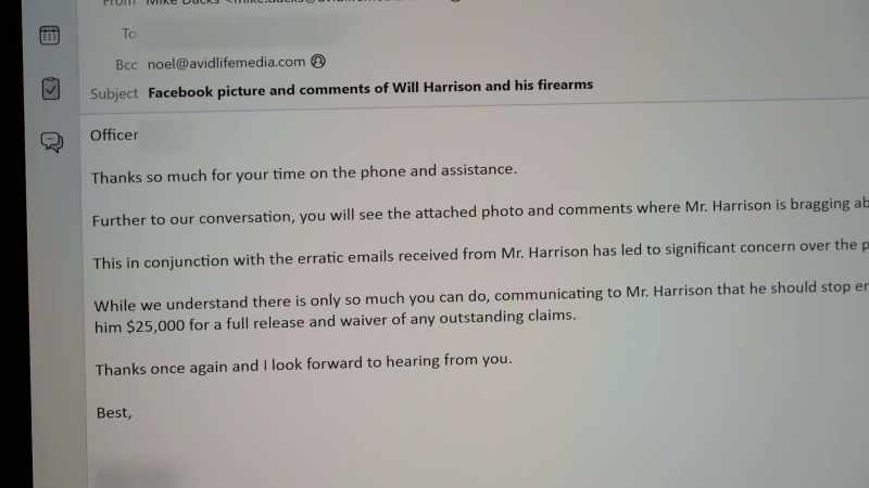 JEREMY: There was some concern about a past employee