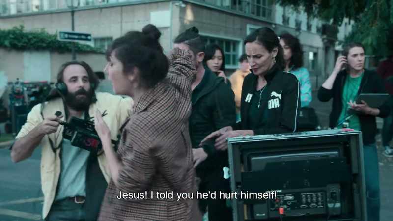 Jesus! I told you he'd hurt himself!