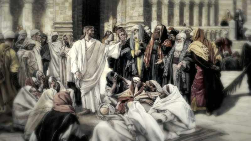 Jesus point-blank criticizes kosher diet, for example