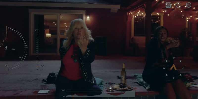 Jesus! So she's back there, just drinking your sauvignon blanc?