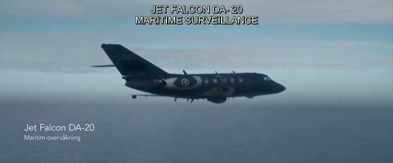 JET FALCON DA-20 MARITIME SURVEILLANCE