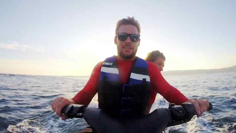 [ jet ski engine stalls ]