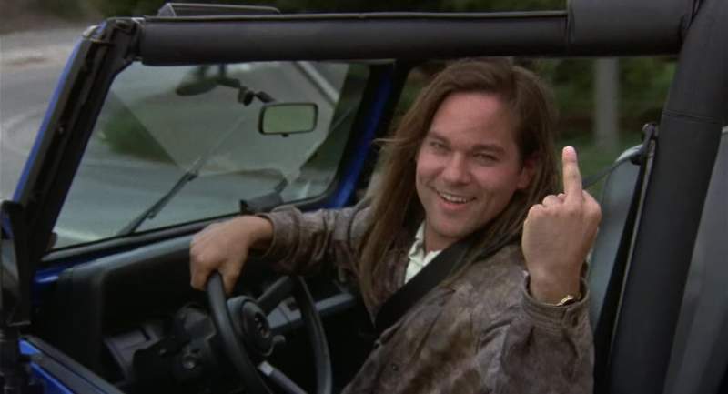 Jethro why do you think that feller's pointin' at us