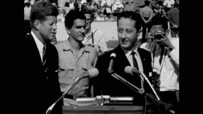 JFK brings his most potent publicity arm
