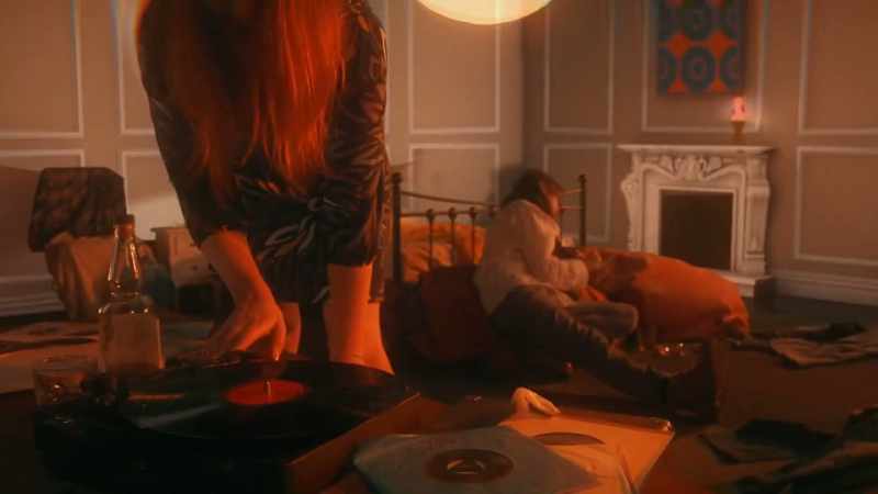 Jim and his girlfriend are in their apartment