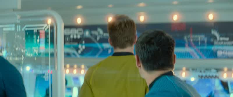 You just sat that man down at a high stakes poker gamewith no cards and told him to bluffNow Sulu's a good man but he is no captainFor the next two hours he isAnd enough with the metaphors all right