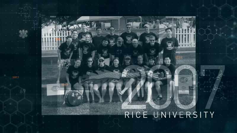 JK was then able to study at Rice