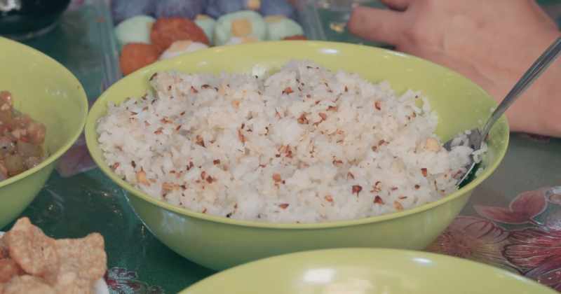 [Jo] Upo, chicken adobo, garlic fried rice