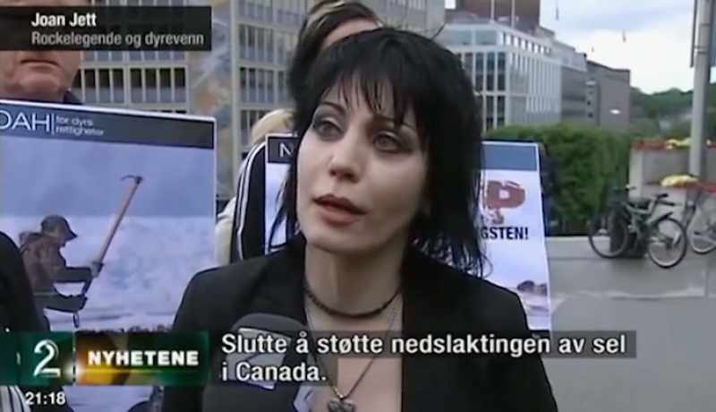 Joan has always shown up. She speaks out for animals
