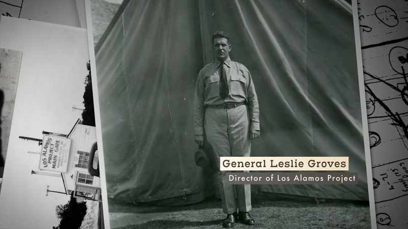 Joan: General Groves couldn't stand the sight